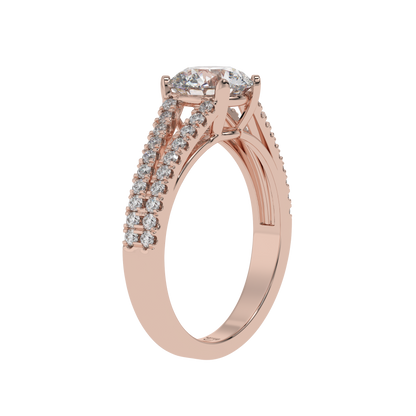 Celestia Split Shank Ring - Caratlink