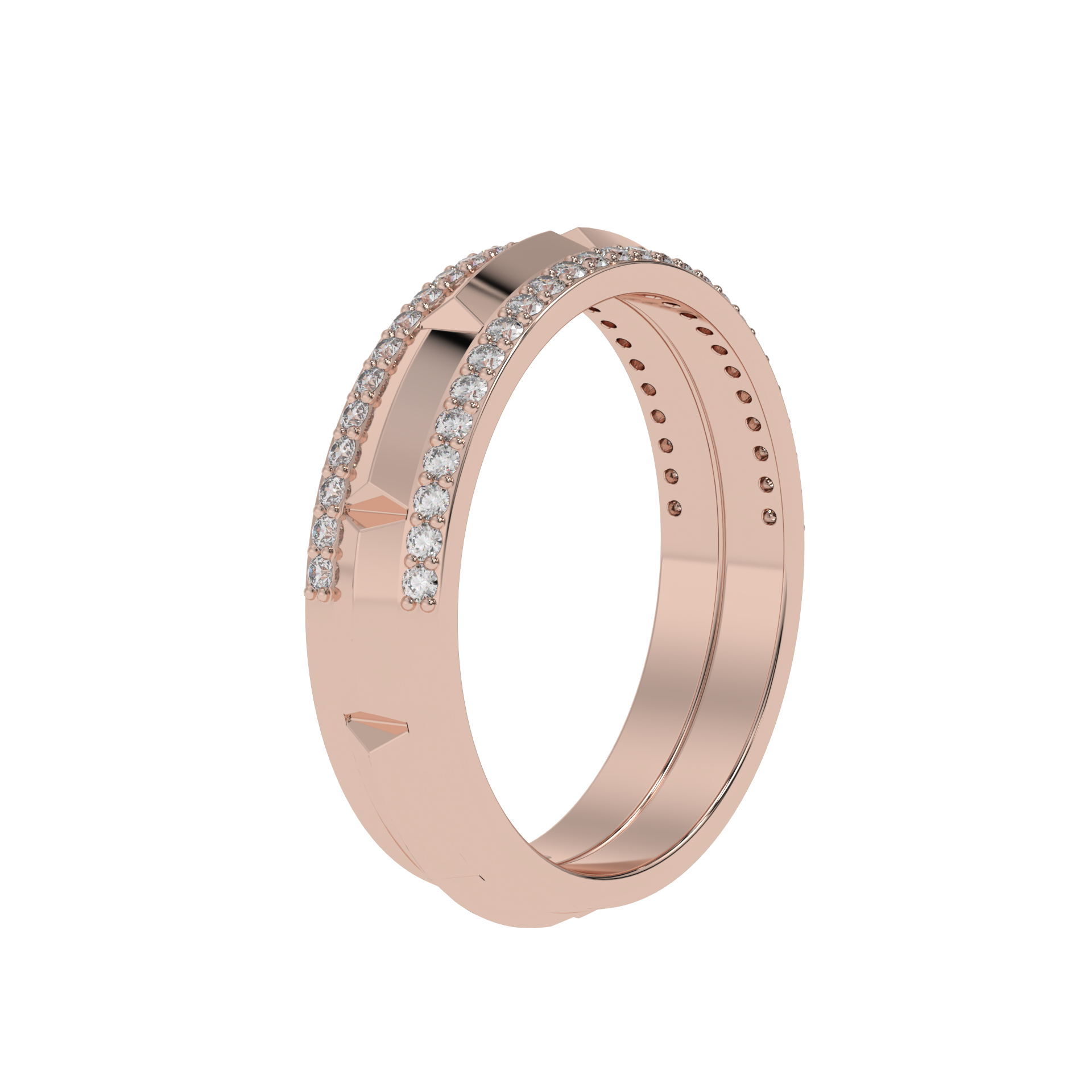 Regal Edge Diamond Band Caratlink