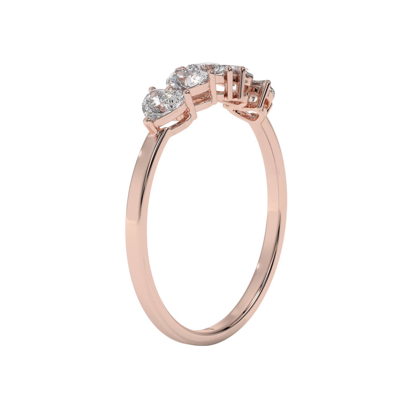 Hearts in Harmony Ring CaratLink