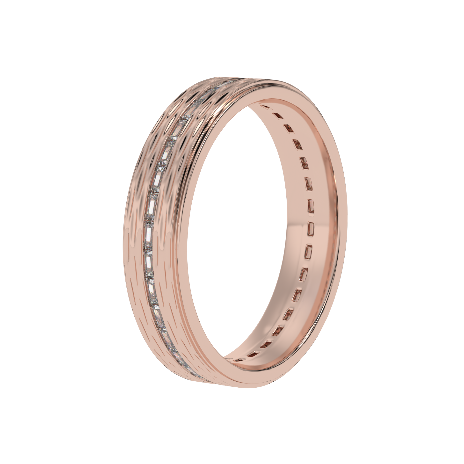 Auric Linea Baguette Band Caratlink