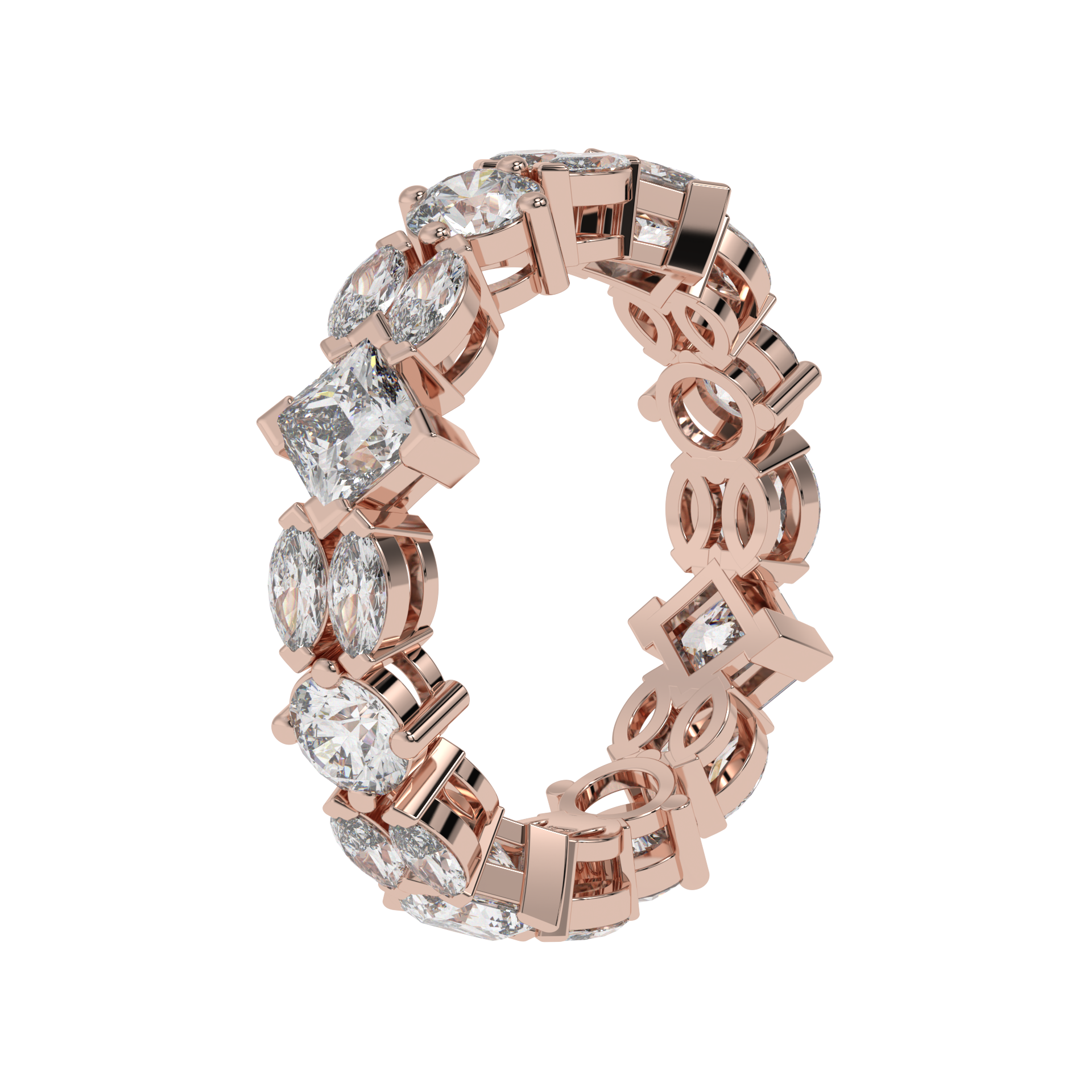 Luxury Mixed Shape Diamond Ring Caratlink