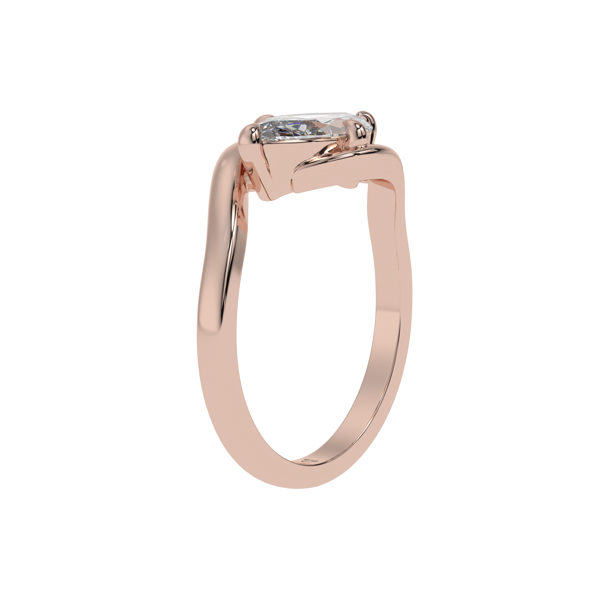 Enchanted Twist Marquise Ring - Caratlink