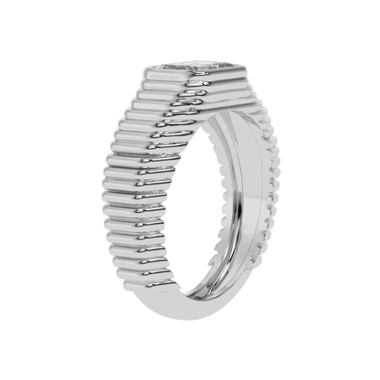 Imperial Edge Emerald Band Ring - Caratlink