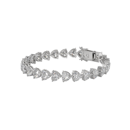 Eternal Heart Diamond Tennis Bracelet Caratlink