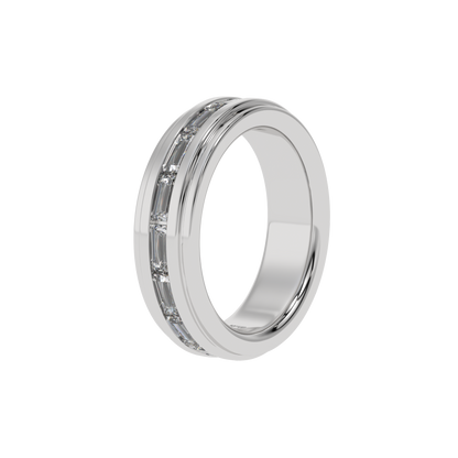 Majestic Baguette Channel Band Caratlink