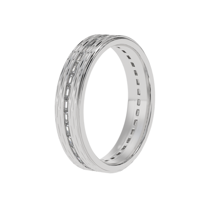 Auric Linea Baguette Band