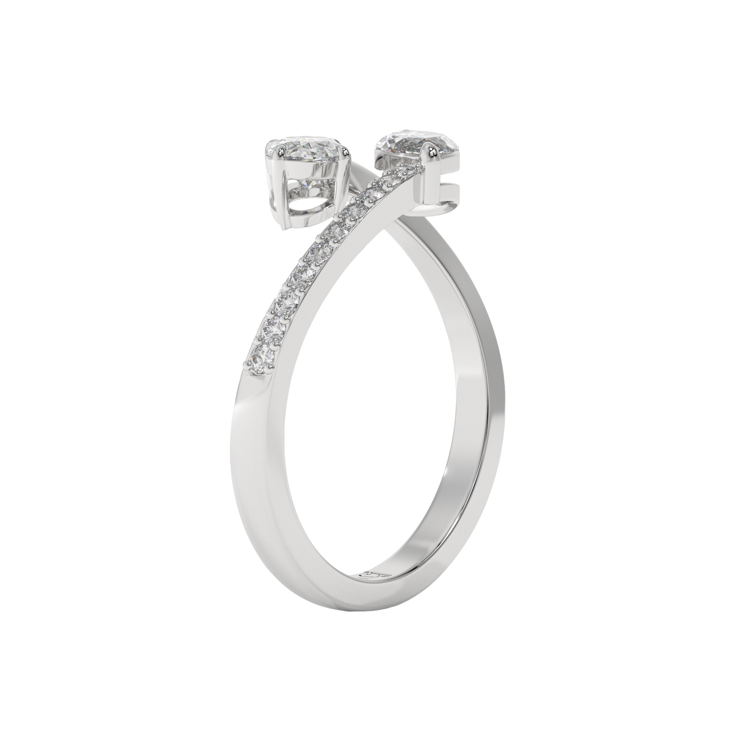 Twin Radiance Diamond Ring Caratlink