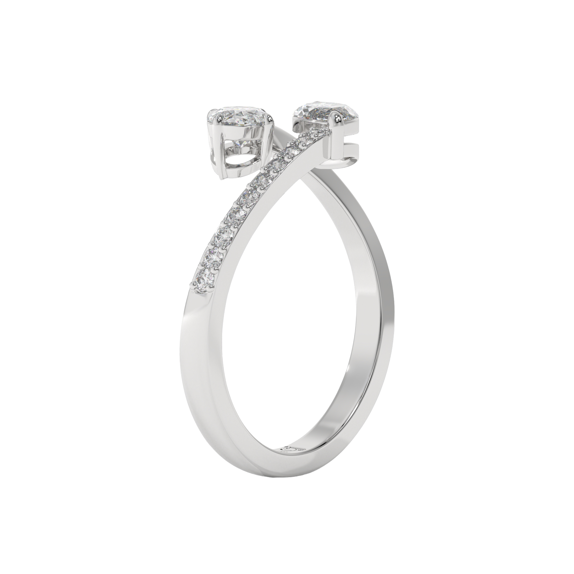 Twin Radiance Diamond Ring Caratlink