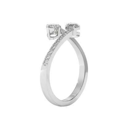 Twin Radiance Diamond Ring Caratlink