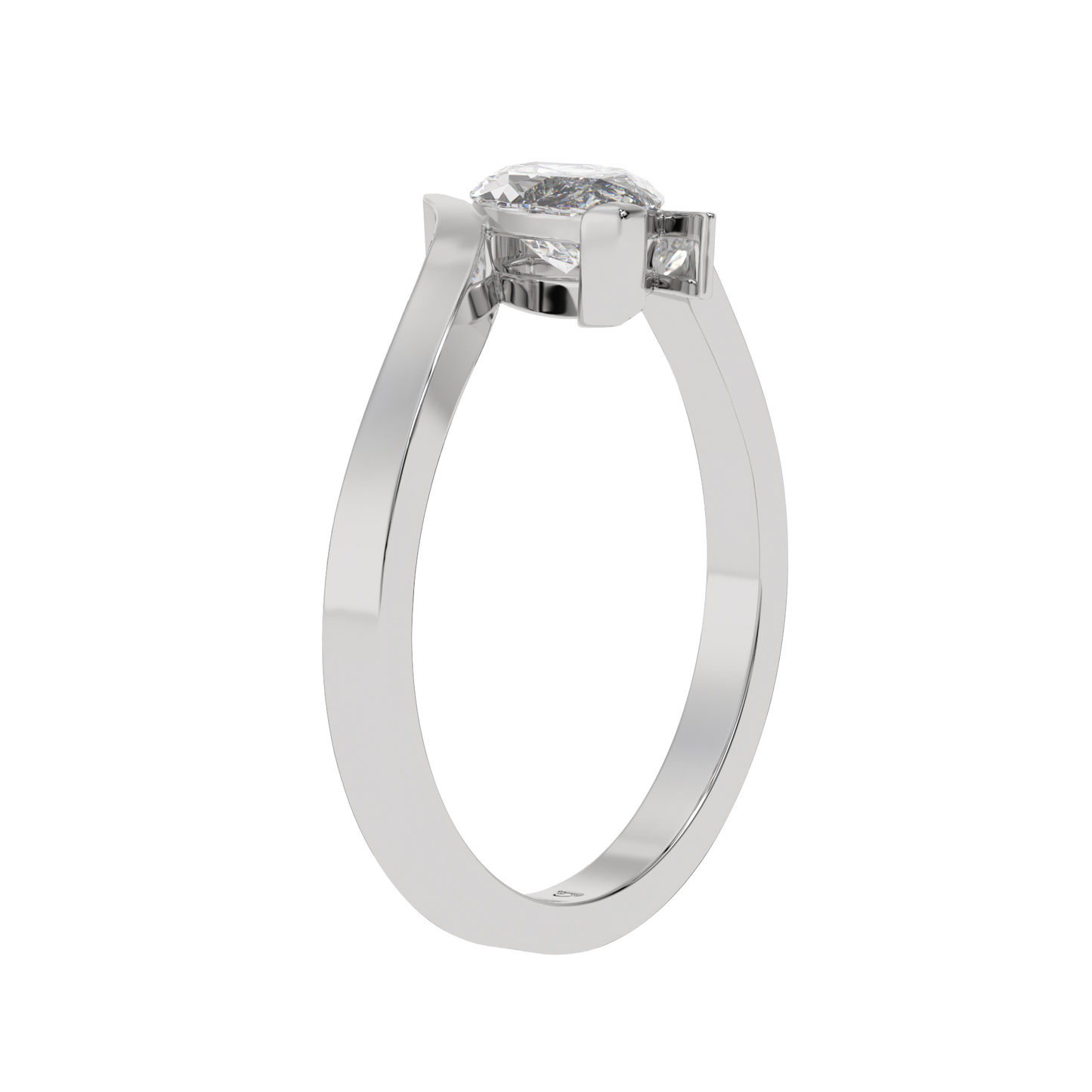 Marquise Elegance Solitaire Ring - Caratlink