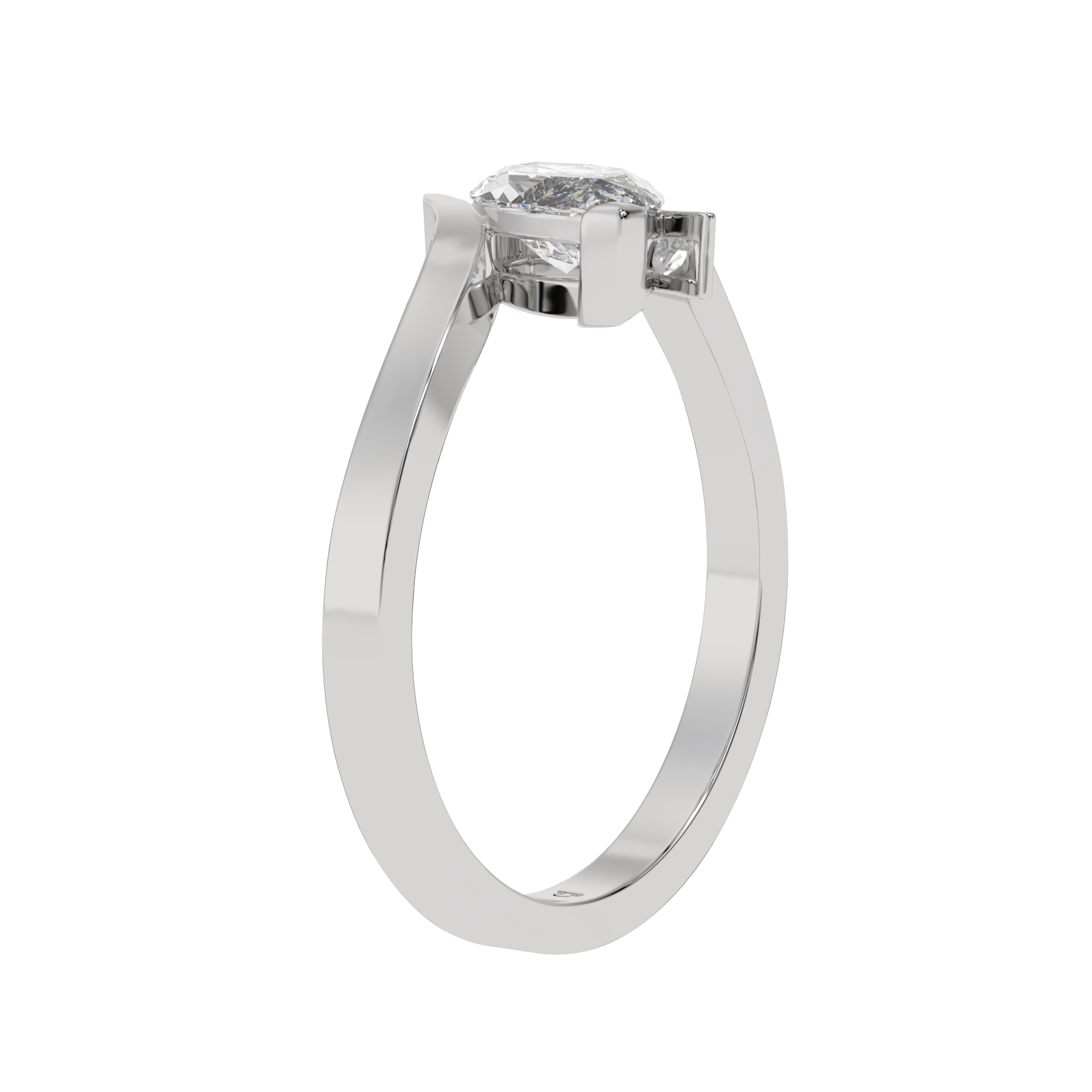 Marquise Elegance Solitaire Ring - Caratlink