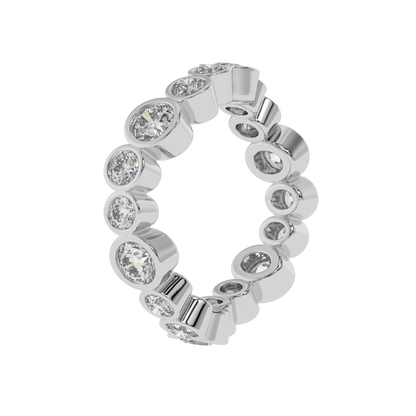 Celeste Bezel Diamond Band Caratlink