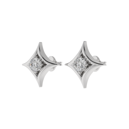 Starlight Solitaire Studs CaratLink