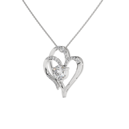 Eternal Heart Pendant Carat Link Jewels