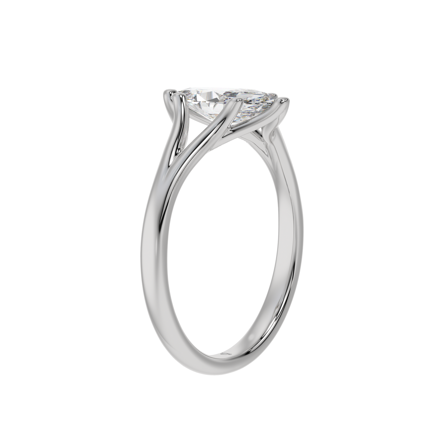 Graceful Marquise Crown Ring - Caratlink