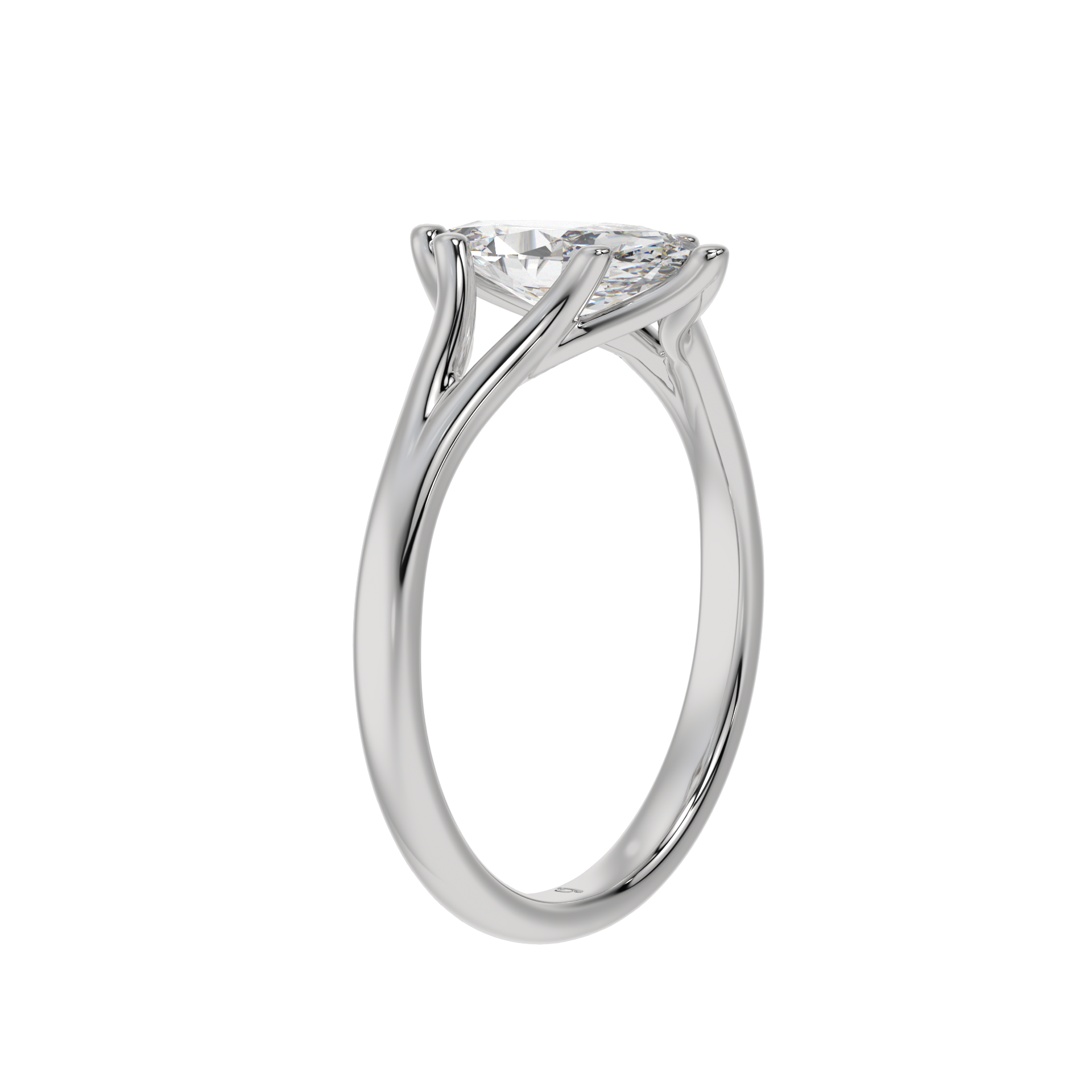 Graceful Marquise Crown Ring - Caratlink