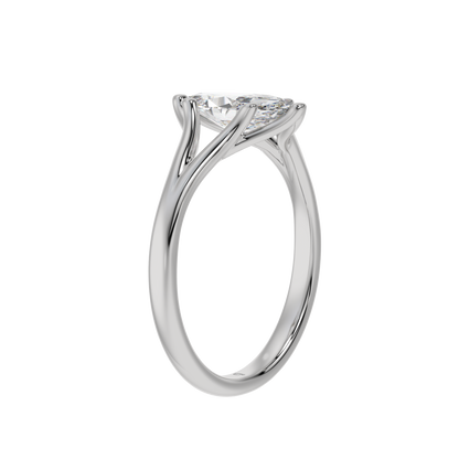 Graceful Marquise Crown Ring - Caratlink