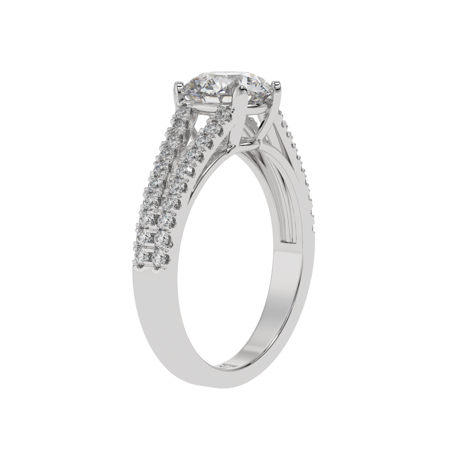 Celestia Split Shank Ring - Caratlink
