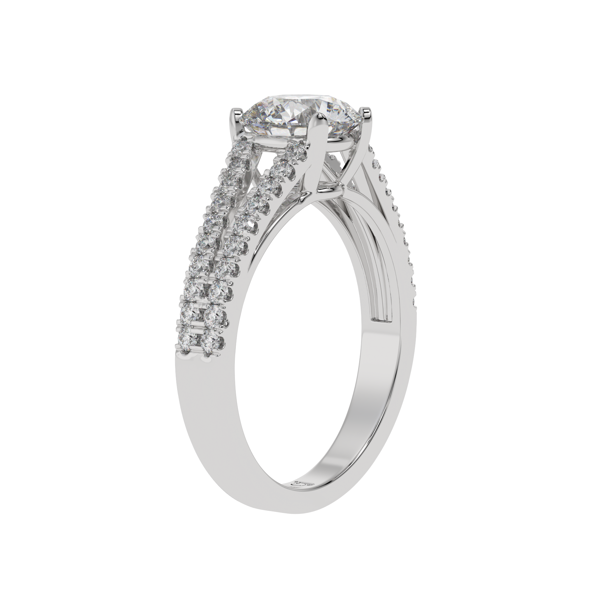 Celestia Split Shank Ring - Caratlink