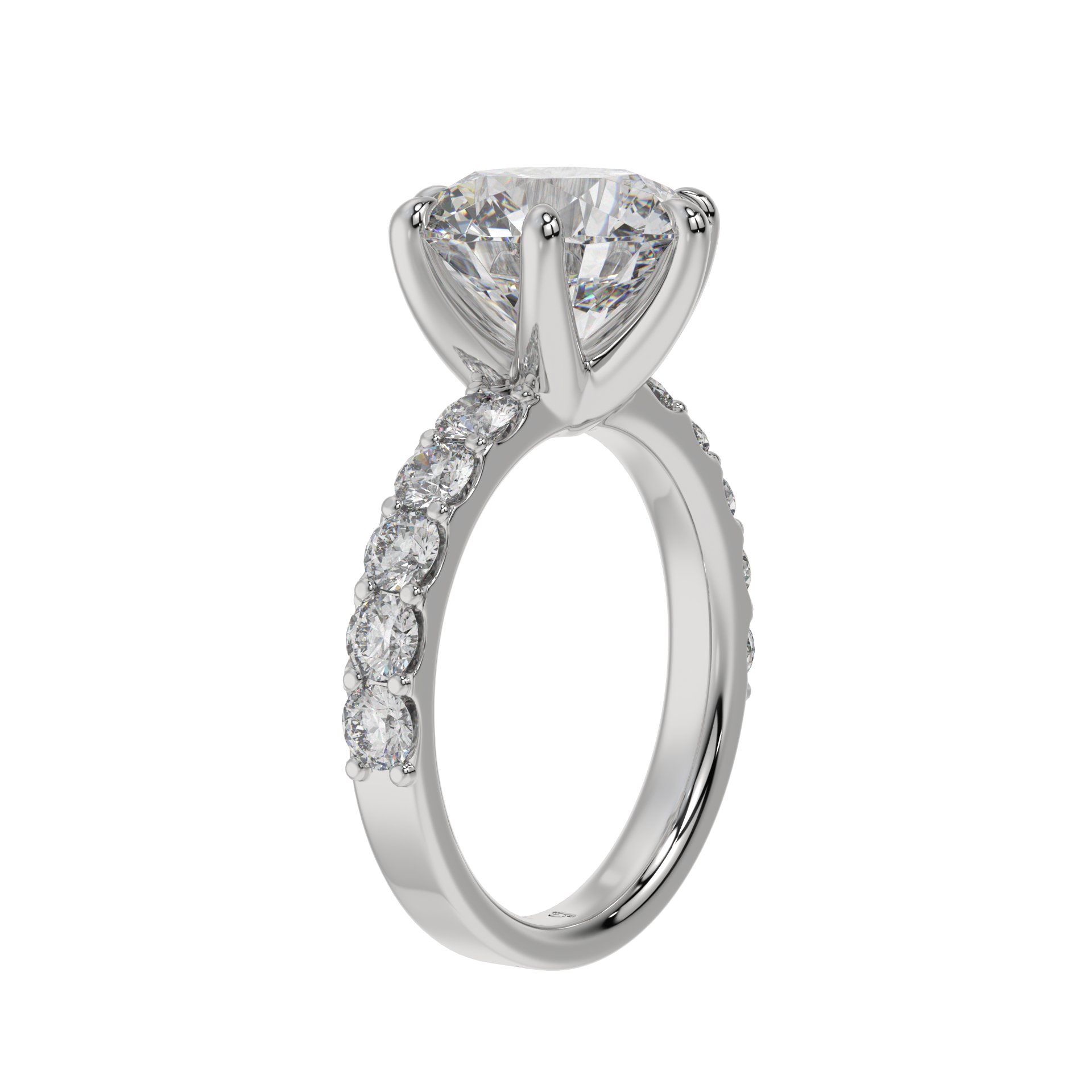 Aurora Crown Diamond Ring - Caratlink