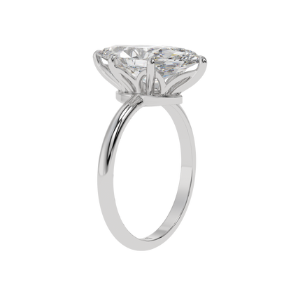 Royal Bloom Marquise Solitaire Ring - Caratlink
