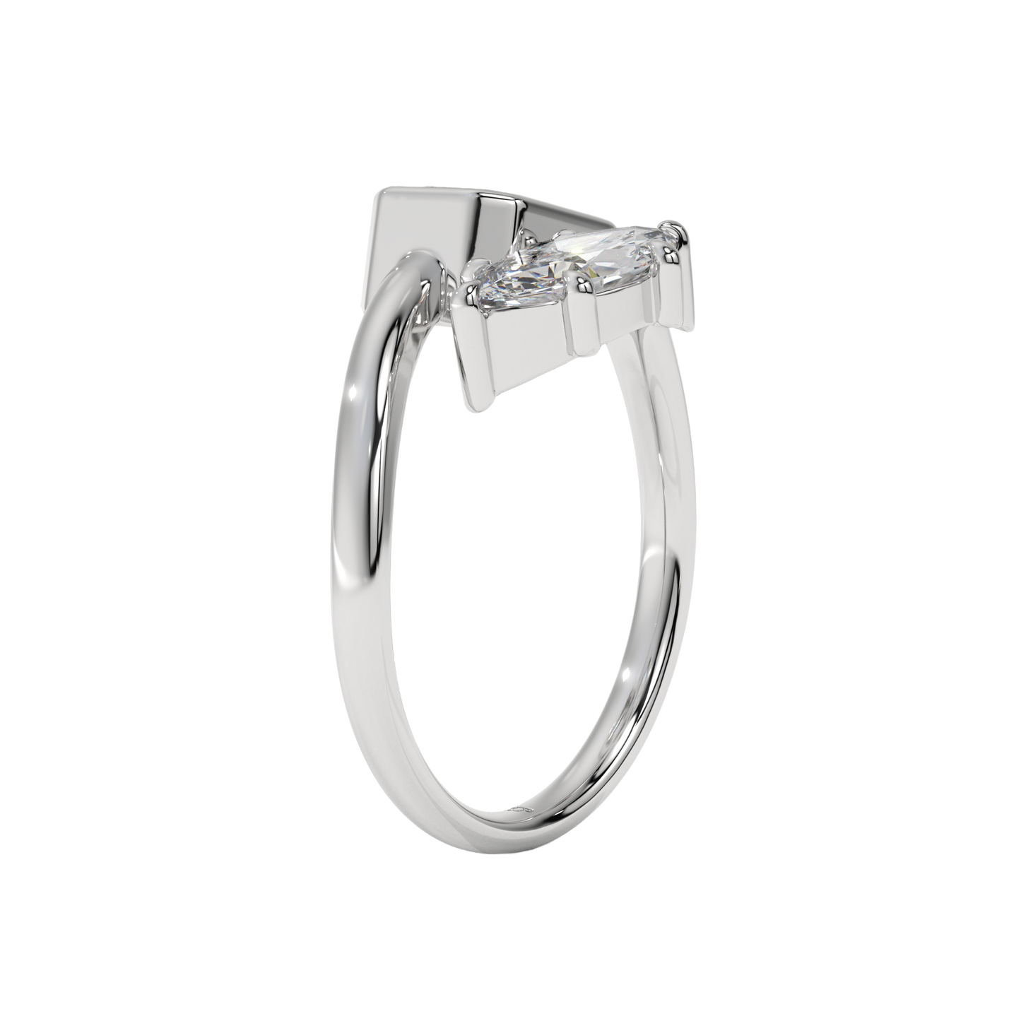 Marquise & Emerald Harmony Ring Caratlink