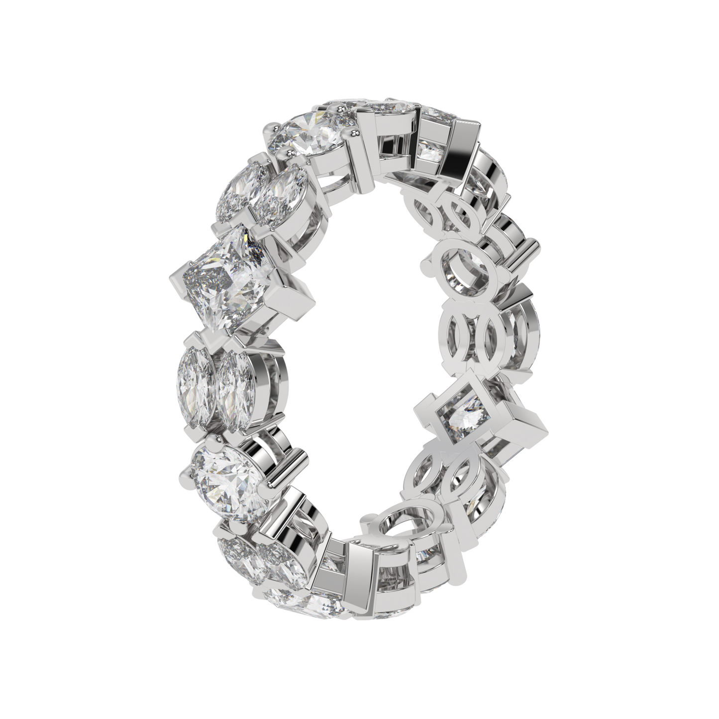 Luxury Mixed Shape Diamond Ring Caratlink