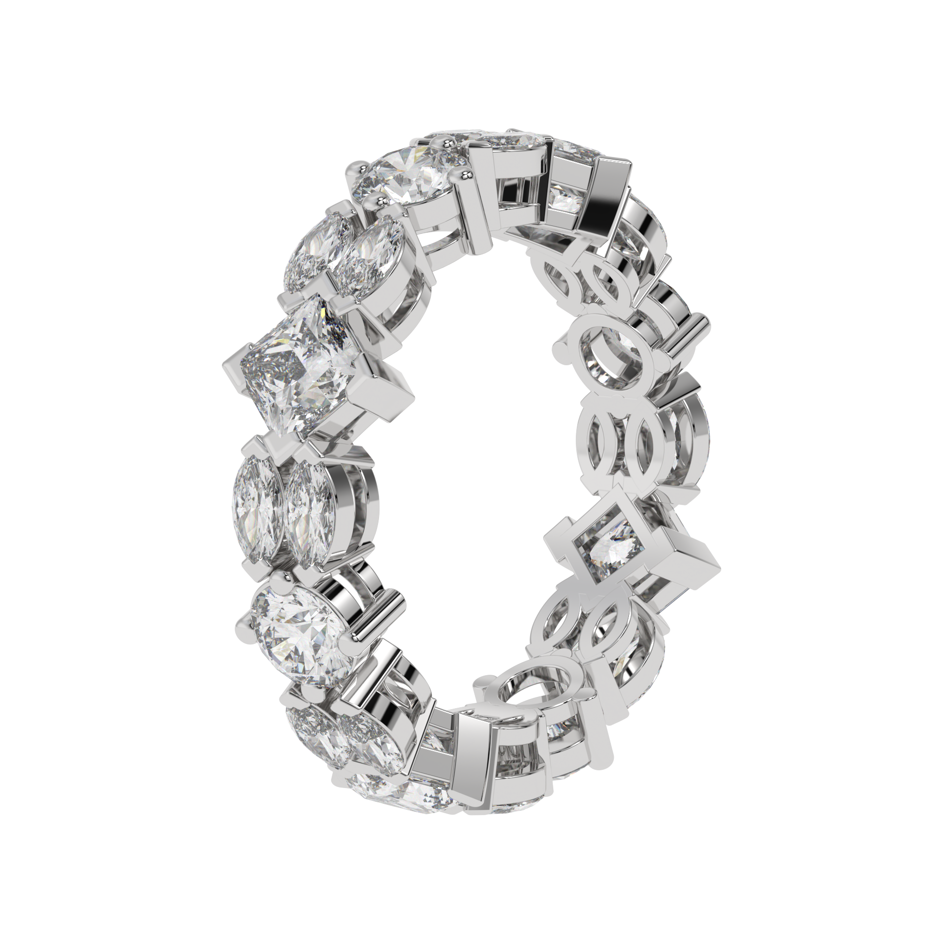 Luxury Mixed Shape Diamond Ring Caratlink