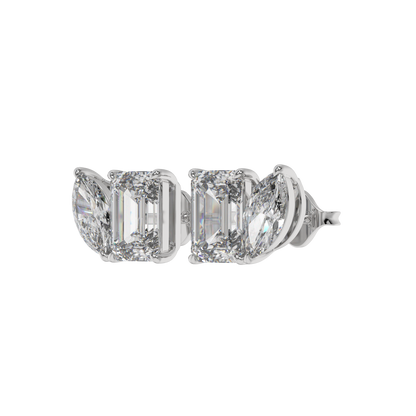 Emerald Marquise Duo Studs CaratLink