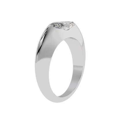 Sleek Marquise Bezel Ring - Caratlink