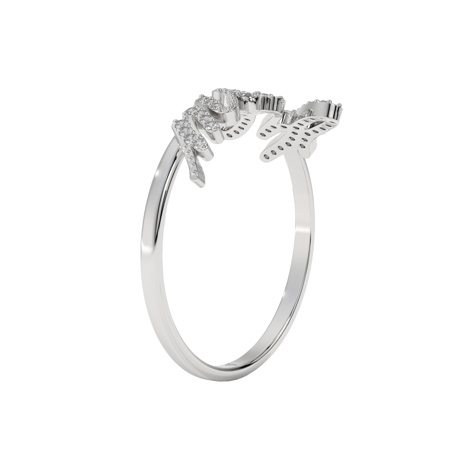 Wifey Script Diamond Ring CaratLink