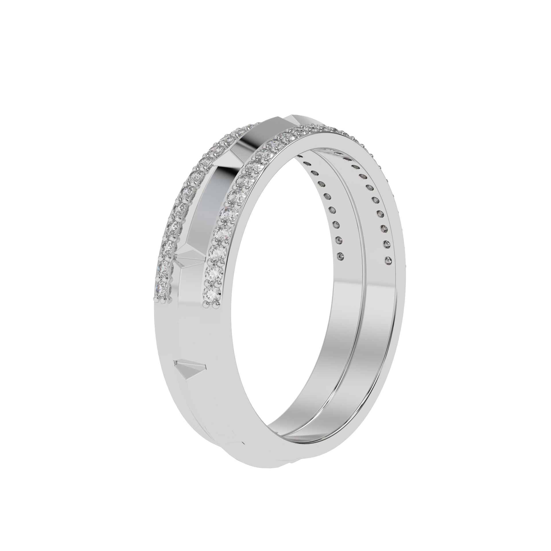 Regal Edge Diamond Band Caratlink