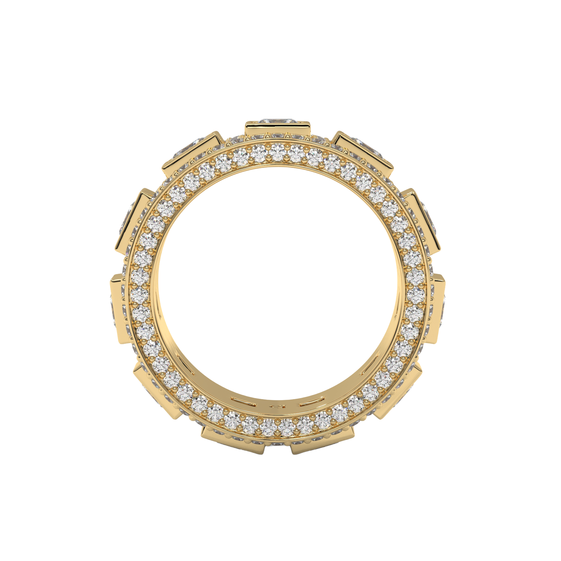 Regal Square Diamond Band Caratlink