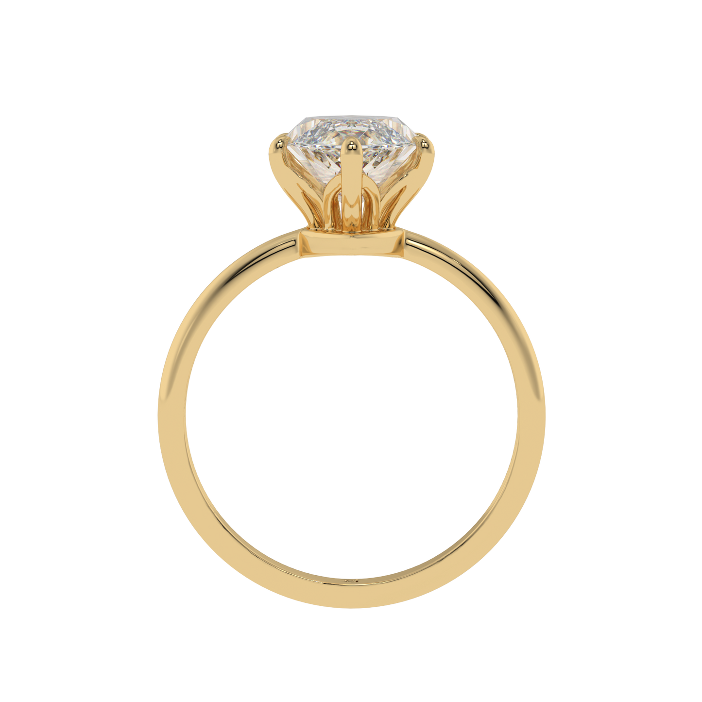 Royal Bloom Marquise Solitaire Ring - Caratlink