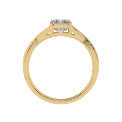 Twisted Harmony Emerald Ring - Caratlink