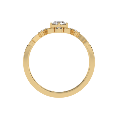 Vintage Tiara Oval Ring - Caratlink