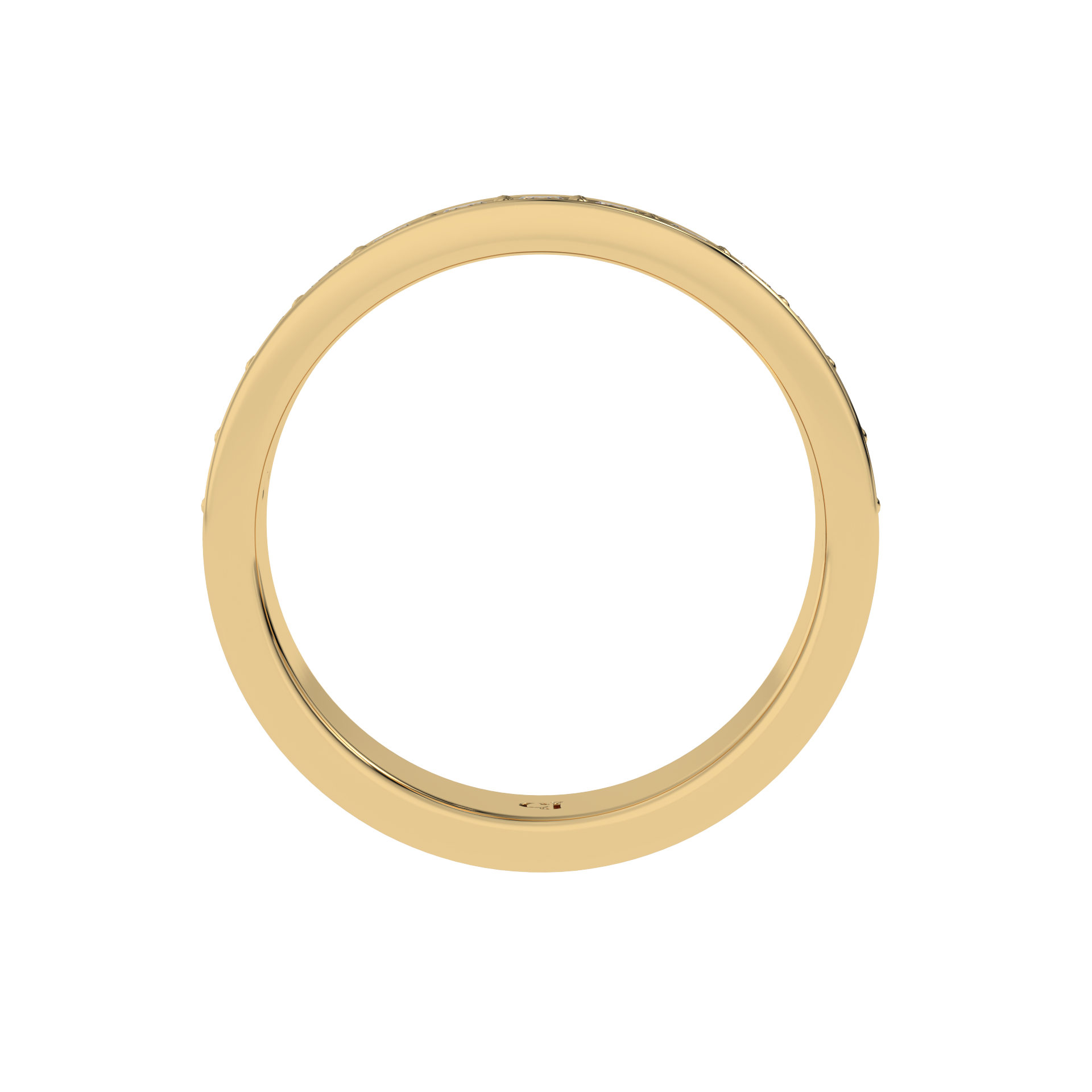 Lustro Channel Diamond Band Caratlink