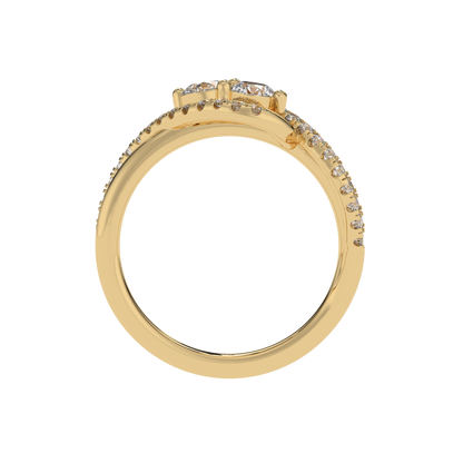 Eterna Twist Diamond Ring Caratlink