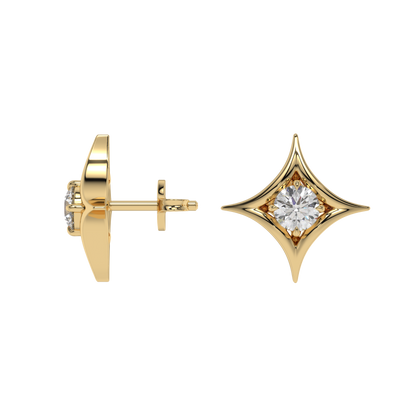 Starlight Solitaire Studs CaratLink
