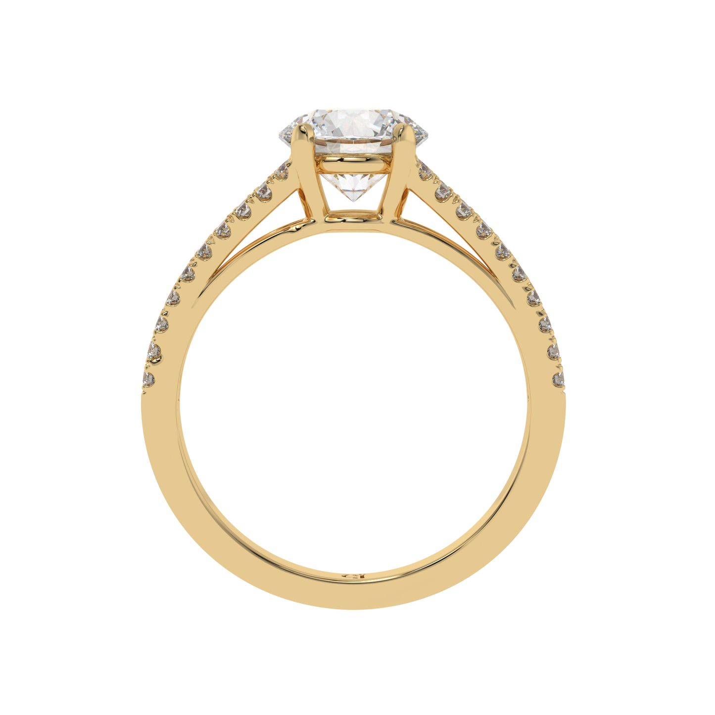 Celestia Split Shank Ring - Caratlink