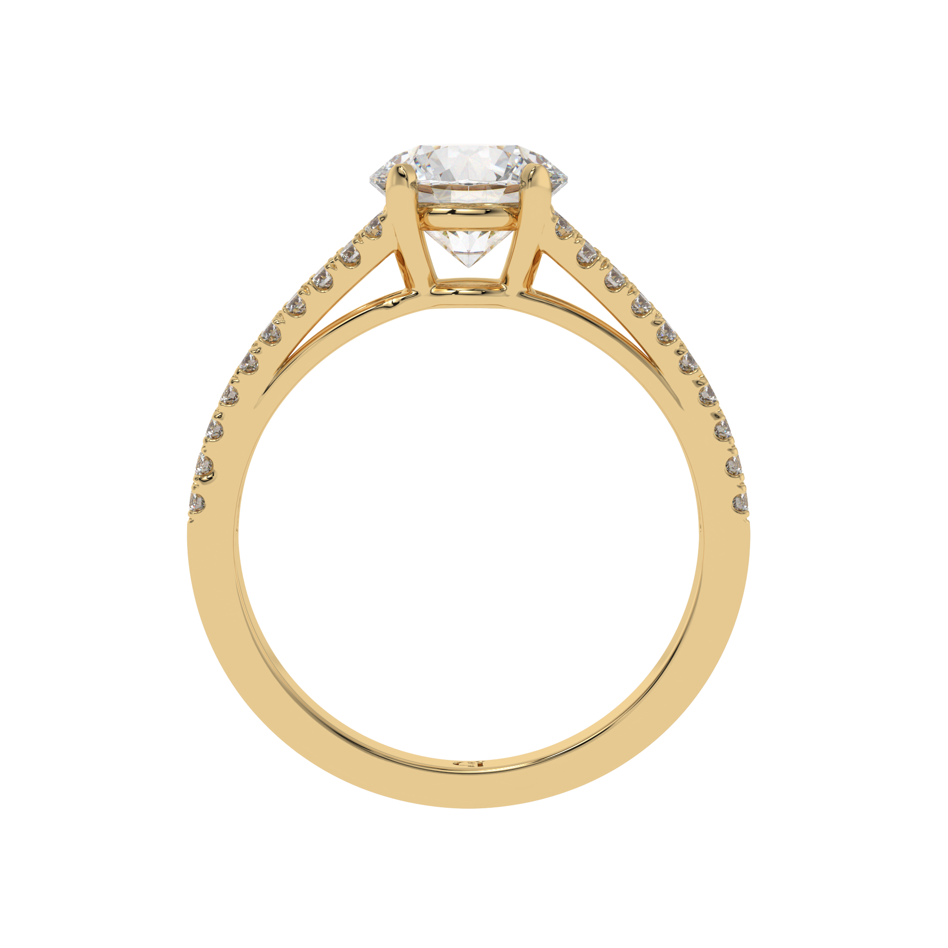 Celestia Split Shank Ring - Caratlink