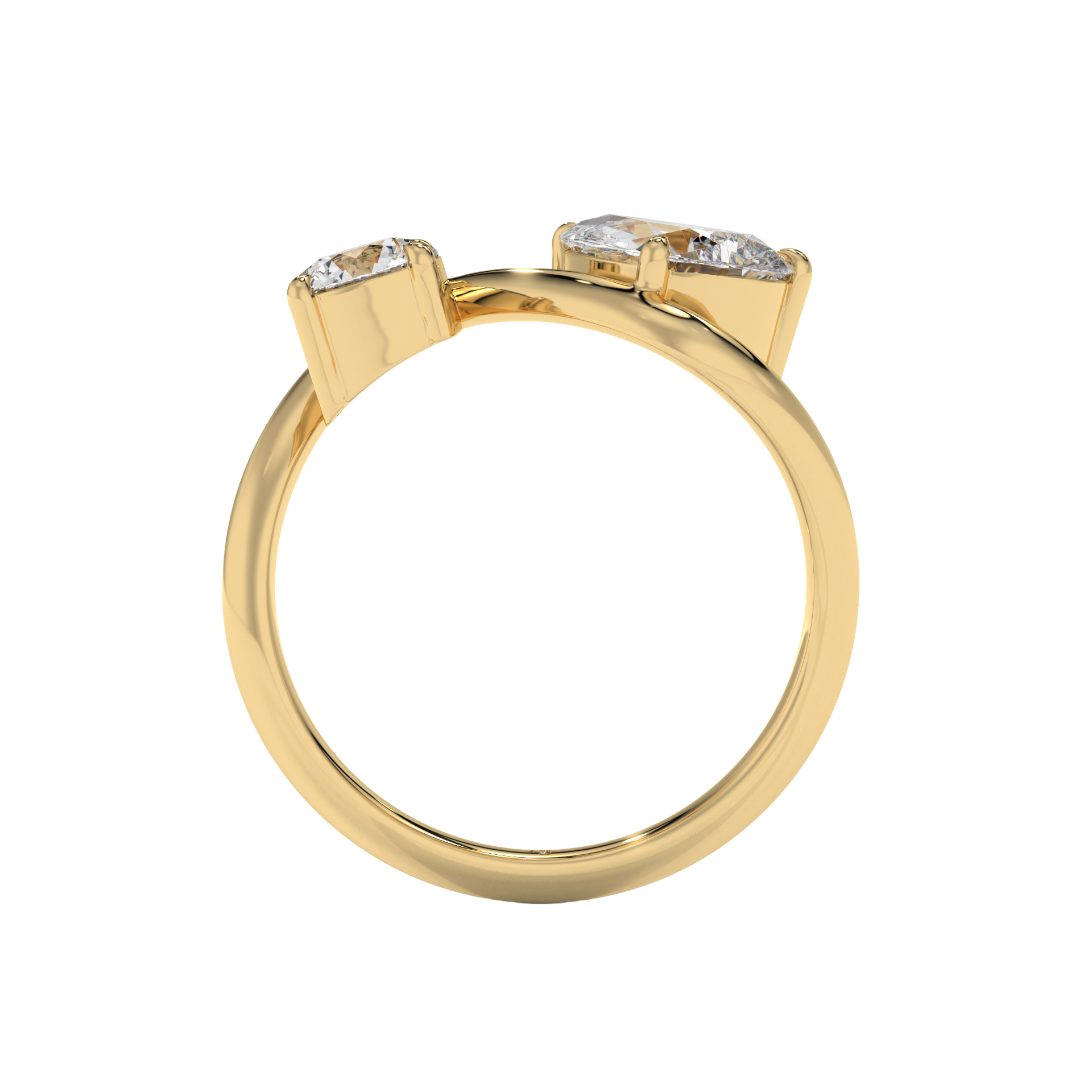 Dual Harmony Diamond Ring Caratlink