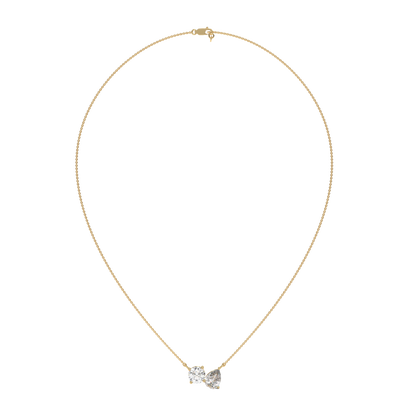 Twin Spark Pendant Necklace CaratLink