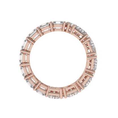 Luxe Asscher-Trillion Eternity Band Caratlink