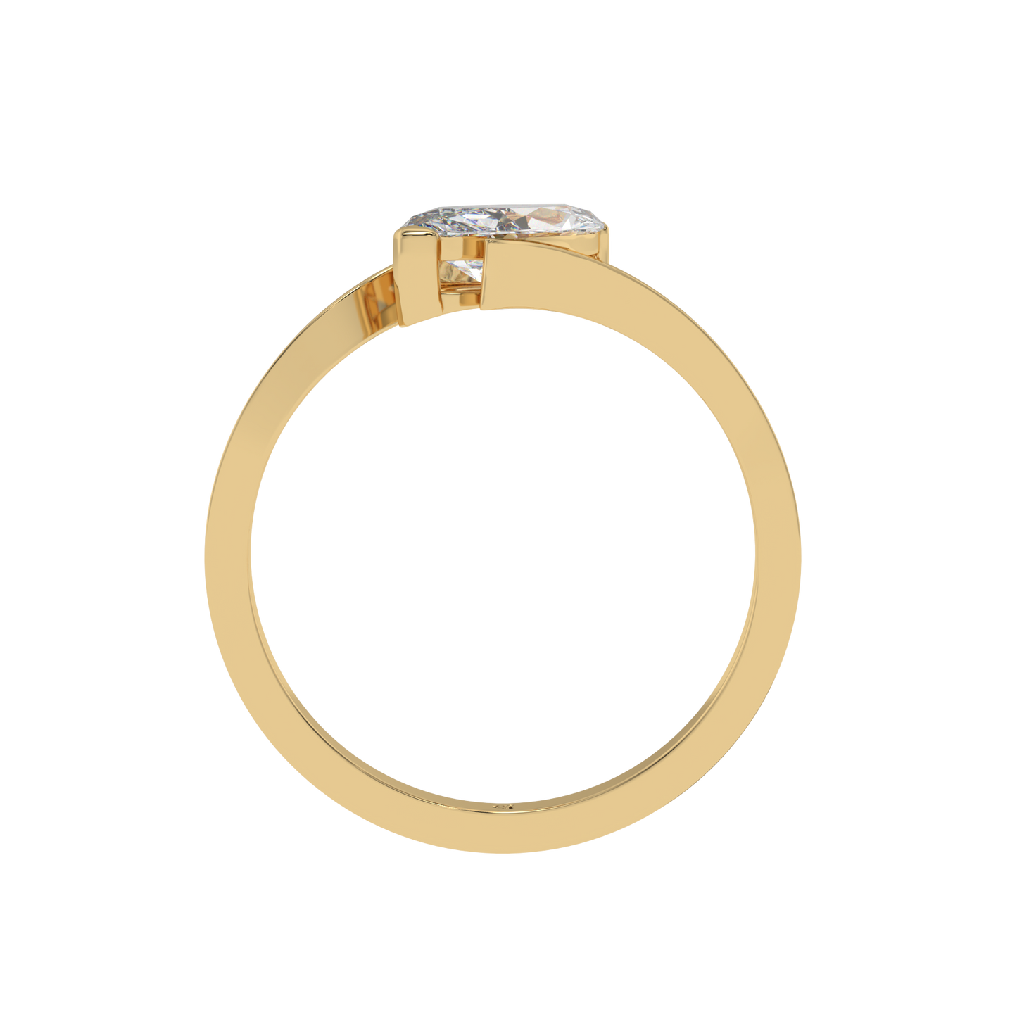 Marquise Elegance Solitaire Ring - Caratlink