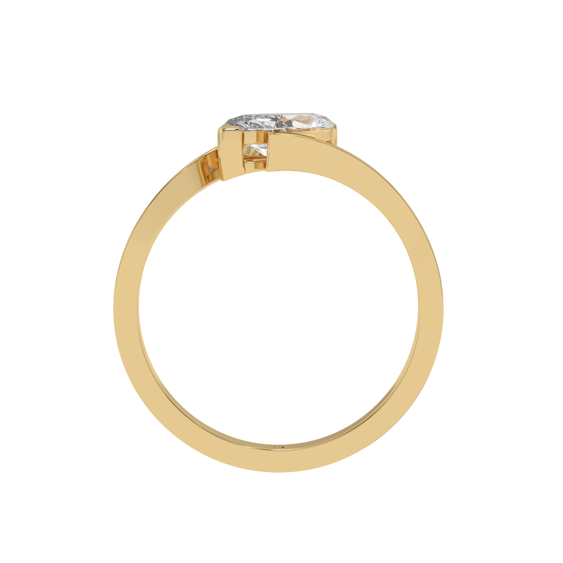 Marquise Elegance Solitaire Ring - Caratlink