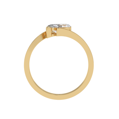 Marquise Elegance Solitaire Ring - Caratlink