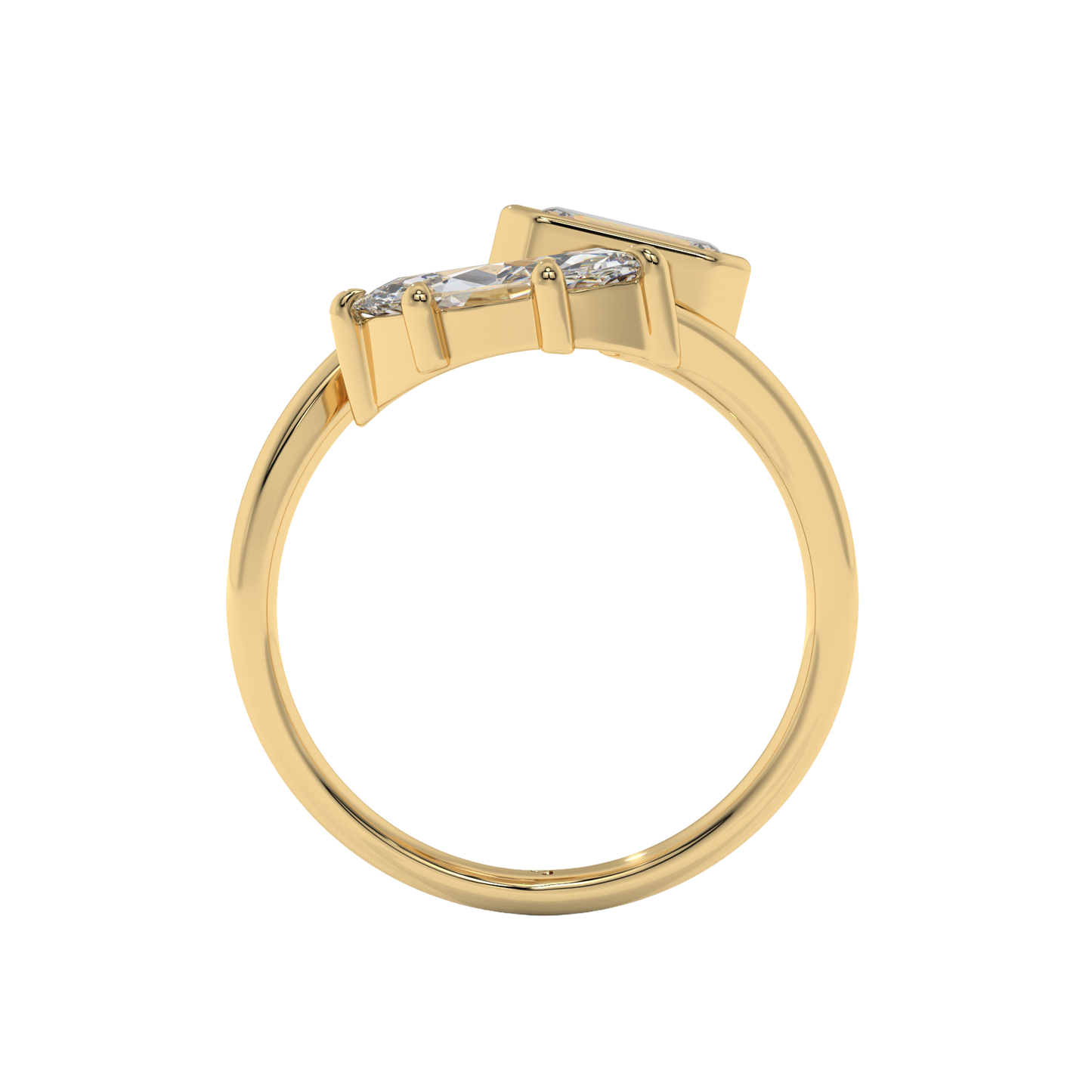 Marquise & Emerald Harmony Ring Caratlink