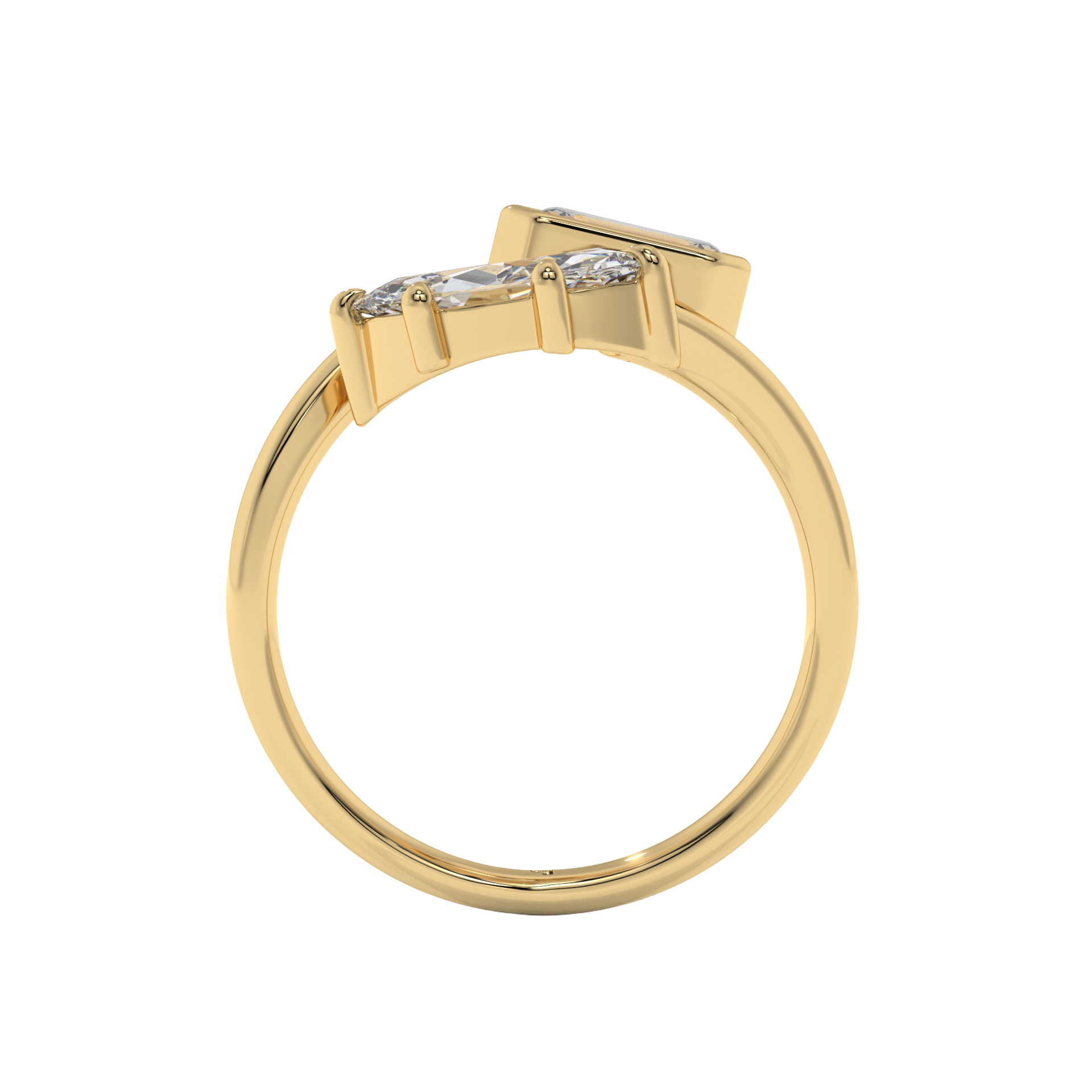 Marquise & Emerald Harmony Ring Caratlink