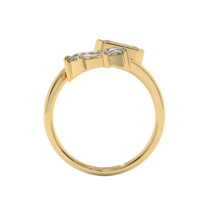 Marquise & Emerald Harmony Ring Caratlink